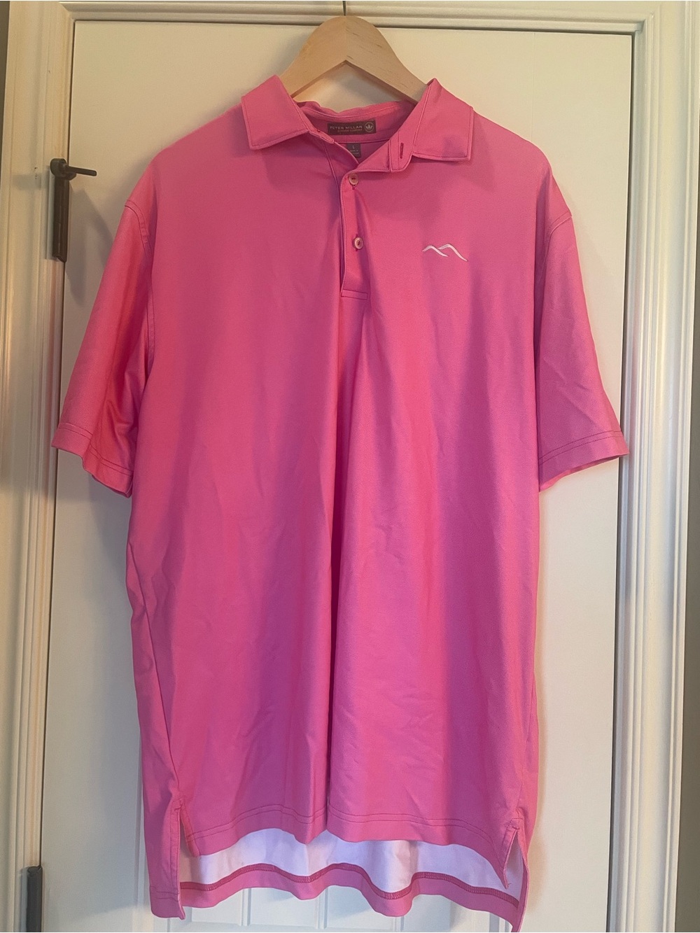 Peter Millar Bright Pink Summer Comfort Polo